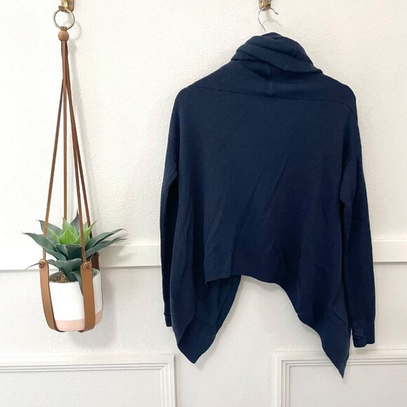 Lululemon Cabin Yogi Wrap Inkwell Cardigan Size 6 - Picture 3 of 5